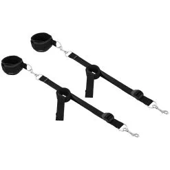 Sportsheets Sports Cuffs & Tethers Kit - Svart