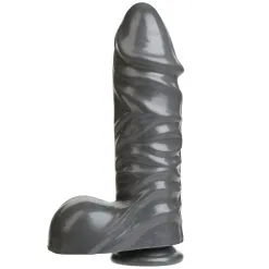 Doc Johnson American Bombshell Ballistic XXL Dildo - Grå
