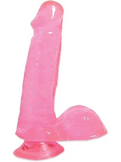 Pipedream Basix: Dildo Med Sugkopp, 15 Cm, Rosa 1 Pipedream Basix: Dildo Med Sugkopp, 15 Cm, Rosa