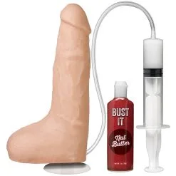 Doc Johnson Bust It Realistisk Sprutande Dildo - Nude