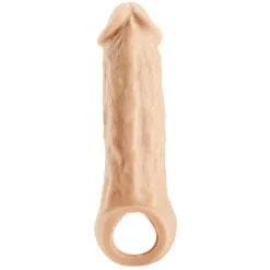 Vixen Creations Colossus Penis Sleeve 23 Cm - Ljusbrun