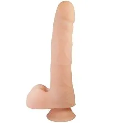 You2Toys Nature Skin Dong II Realistisk Dildo Med Testiklar 28 Cm - Nude