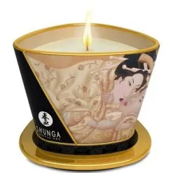 Shunga Massageljus, Vanilla - 170 Ml