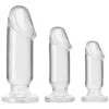 Doc Johnson Crystal Jellies Anal Starter Set - Klar