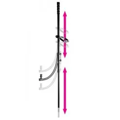 LoveBotz Pleasure Pole - Svart