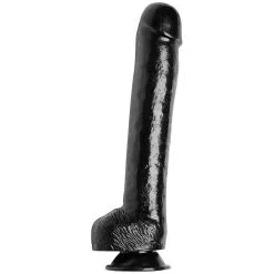 Master Series Master Cock The Black Destroyer Huge Dildo 42 Cm - Svart