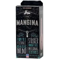 Doc Johnson The Mangina Dildo Och Masturbator - Nude