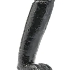 Get Real Svart Dildo 26 Cm