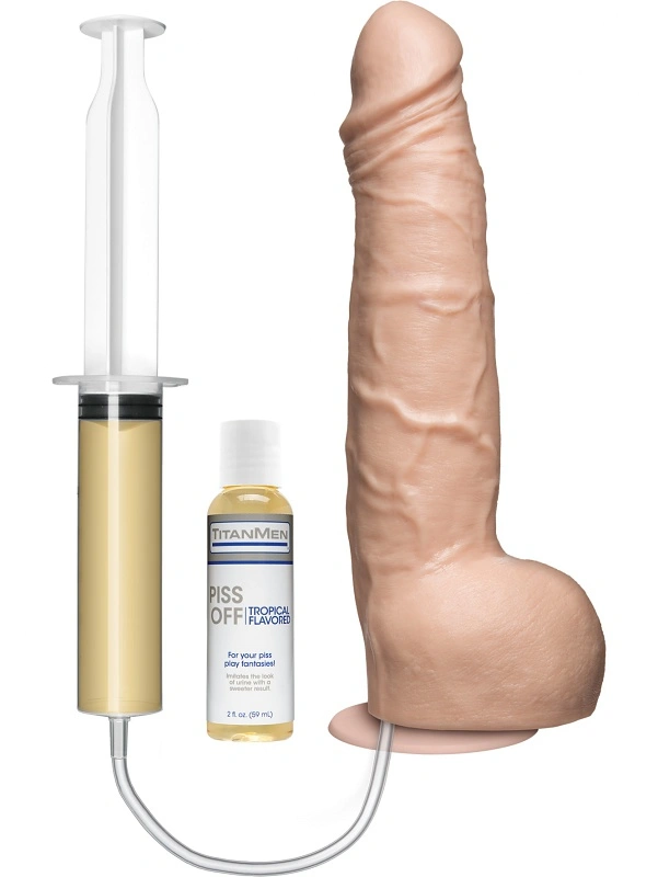 TitanMen: Piss Off Dildo, 27 Cm, Ljus 1 TitanMen: Piss Off Dildo, 27 Cm, Ljus