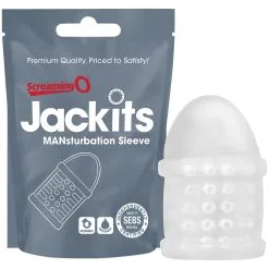 Screaming O Jackits Masturbation Sleeve - Klar