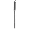 Master Series Urethral Sound Dilator Med Vibrator - Silver