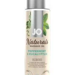 JO Naturals Massageolja, Peppermint Eucalyptus