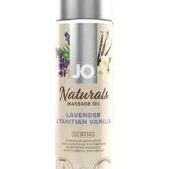 JO Naturals Massageolja, Lavender Tahitian Vanilla