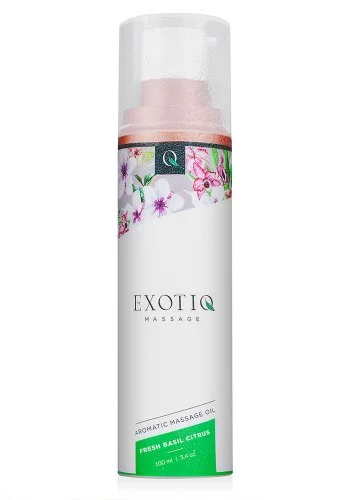Exotiq Aromatic Massage Oil, Fresh Basil Citrus 1 Exotiq Aromatic Massage Oil, Fresh Basil Citrus