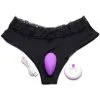 Frisky Naughty Knickers Vibrerande Trosa - Lila - One Size