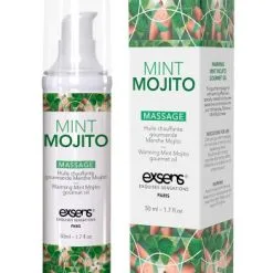 Exsens Värmande Massageolja, Mint Mojito