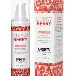 Exsens Värmande Massageolja, Strawberry