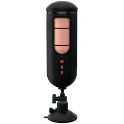 PDX Elite Vibrating Mega Milker Masturbator - Nude