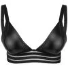 Noir Handmade Powerwetlook Bralette - Svart - M