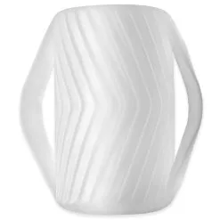 Perfect Fit Male Masturbator Med Handtag - Vit