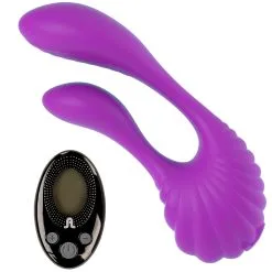 Adrien Lastic Couple Secrets Fjärrstyrd Dubbelvibrator - Lila