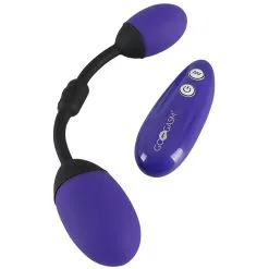 GoGasm Pussy And Ass Balls Fjärrstyrd Vibrator - Lila