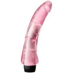 Baseks Realistisk Multispeed Dildovibrator - Ljusrosa