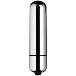 Sinful Silver Bullet Vibrator 10-Speed Medium - Silver