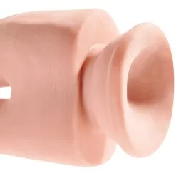 King Cock Plus Triple Density Double Penetrator 23 Cm - Nude