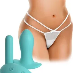 Hookup Panties: Remote Bow-Tie G-String With Plug & Vibe