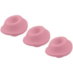 Womanizer Rosa Ersättningshuvuden 3-pack Small - Ljusrosa