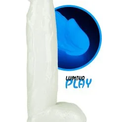 LoveToy: Lumino Play, Självlysande Dildo, 26 Cm