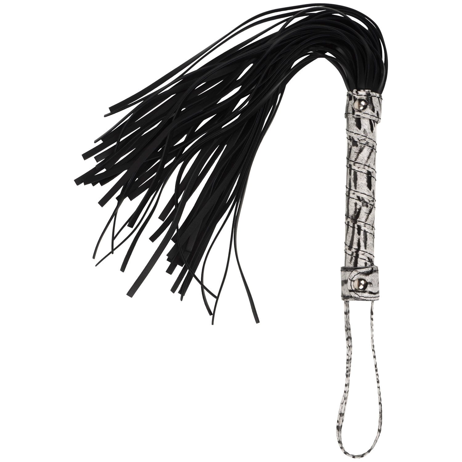 Baseks Zebra Flogger - Vit 1 Baseks Zebra Flogger - Vit