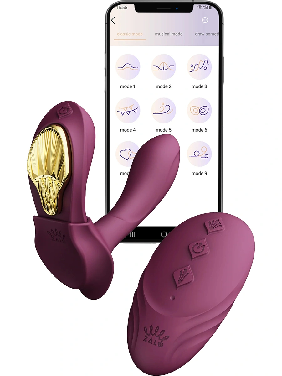 Zalo: Aya Wearable Vibrator With Remote Control, Lila 1 Zalo: Aya Wearable Vibrator With Remote Control, Lila