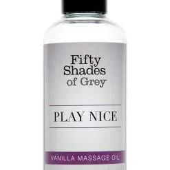 Fifty Shades Of Grey: Play Nice, Vanilla Massage Oil, 90 Ml