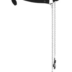 Ouch!: Breathable Ball Gag With Nipple Clamps