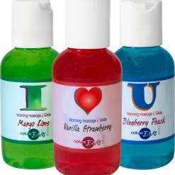 Nature Body: I Love You, Warming Massage Set, 3x50 Ml