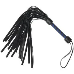 Zado Läder Flogger 70 Cm - Svart