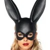 MASQUERADE RABBIT MASK BLACK