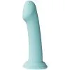 Dillio Platinum Big Hero Teal Dildo Med Sugkopp 17,2 Cm - Grön
