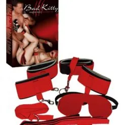Bad Kitty Red Bondage Set