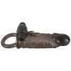Penis Extender With Vibrator And Testicle Ring