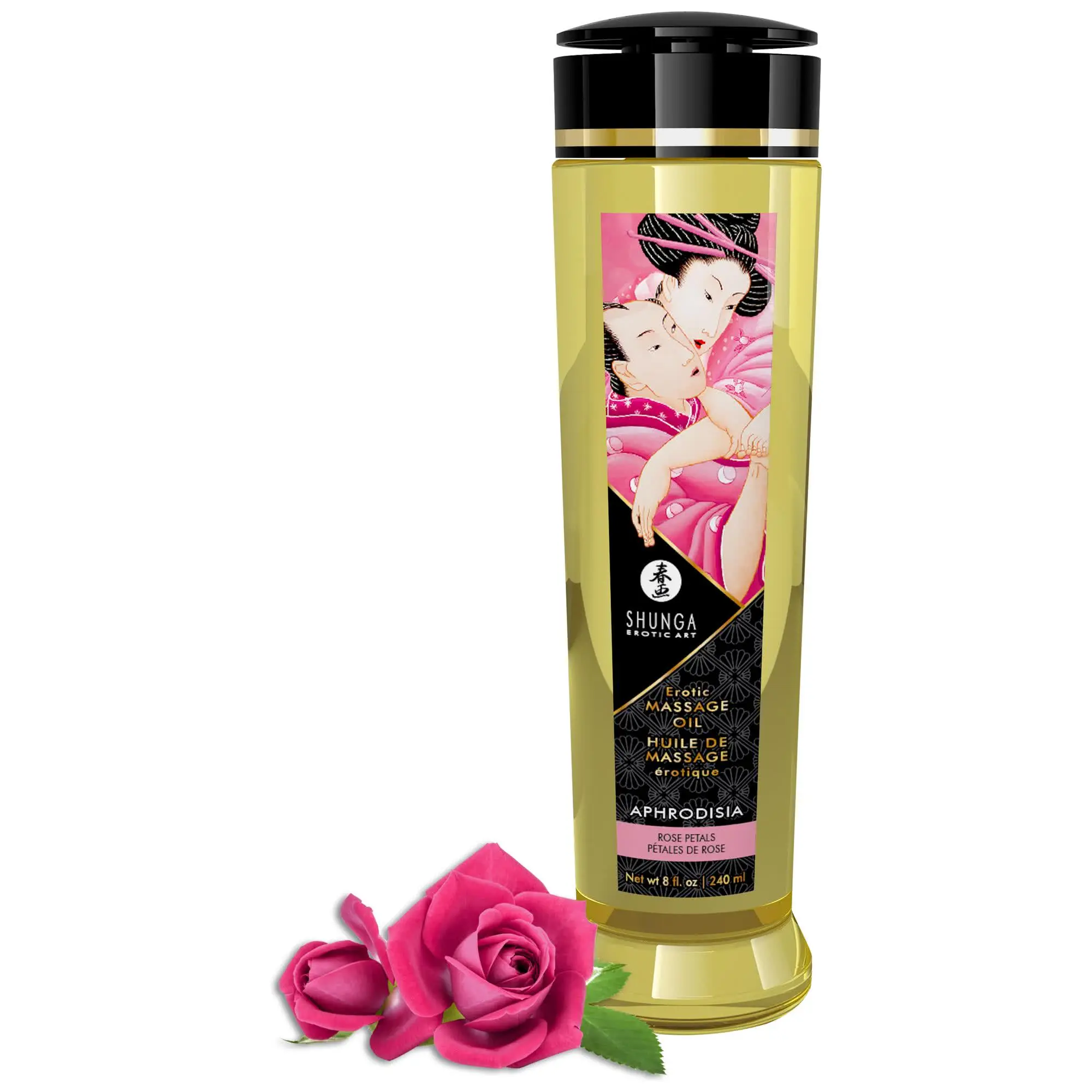 Shunga Massage Oil Aphrodisia Rose 1 Shunga Massage Oil Aphrodisia Rose