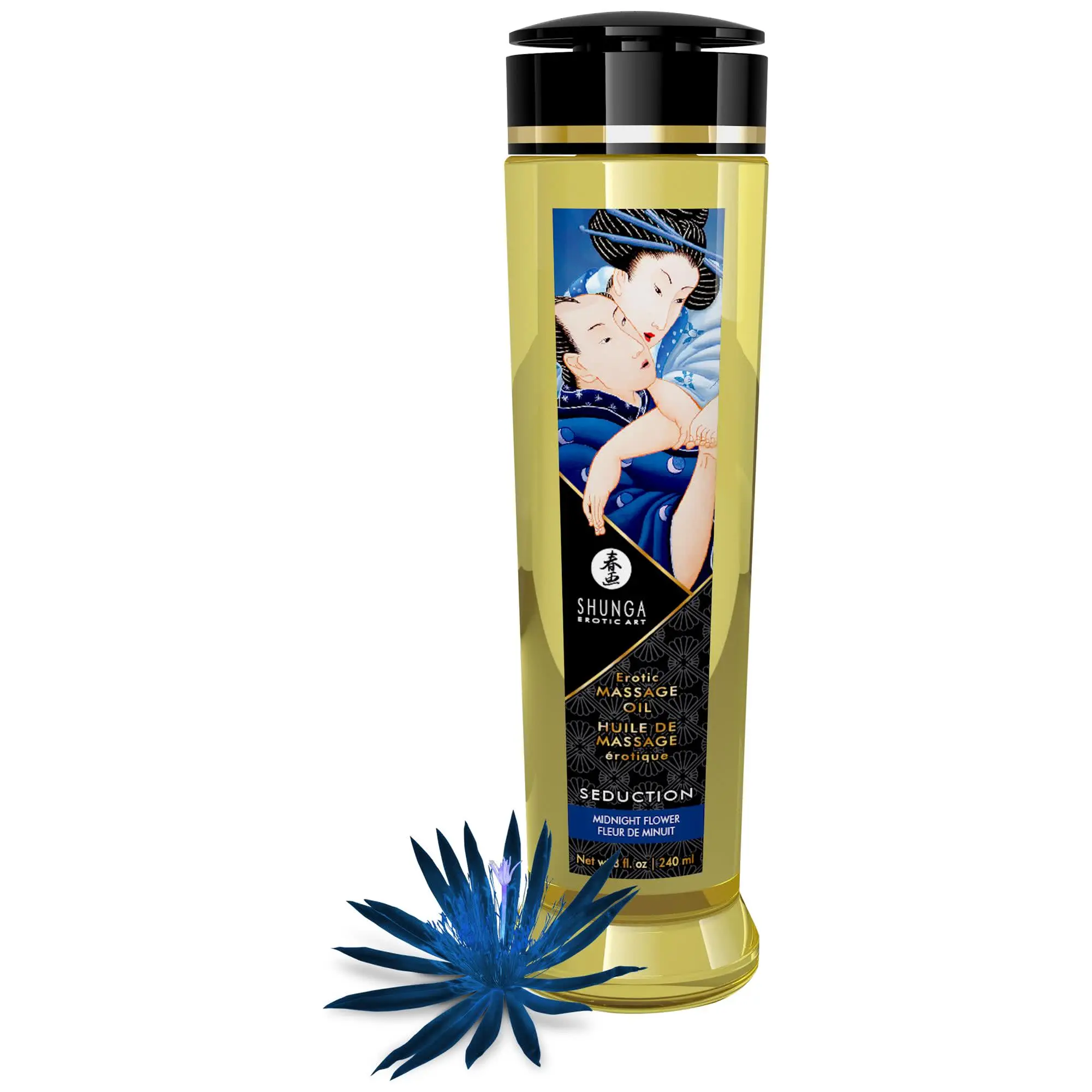 Massage Oil Seduction Midnight Flower 1 Massage Oil Seduction Midnight Flower