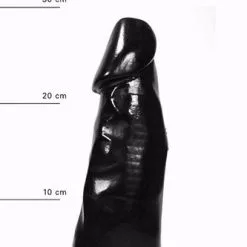 ALL BLACK DILDO 29 CM