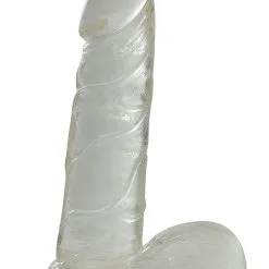 DILDO REAL RAPTURE CLEAR 6.5 INCH